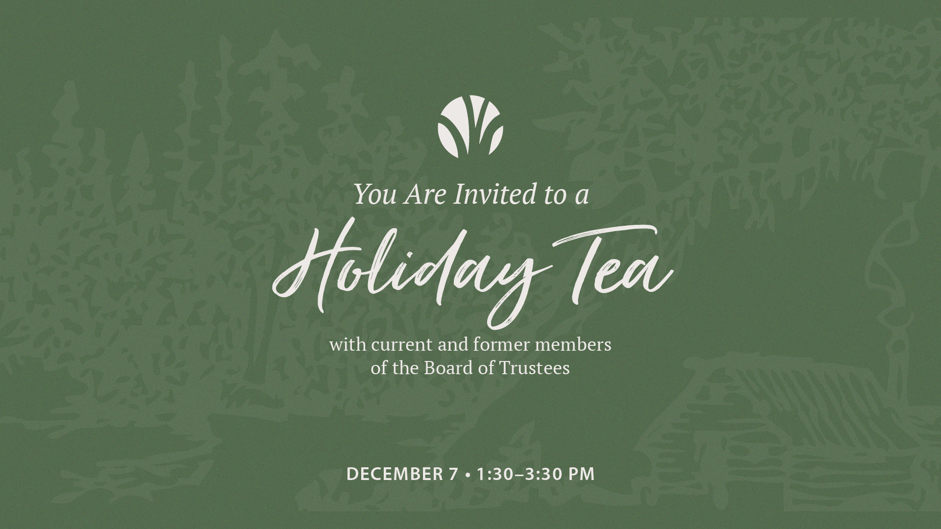 2024 Holiday Tea for Current and Former Trustees