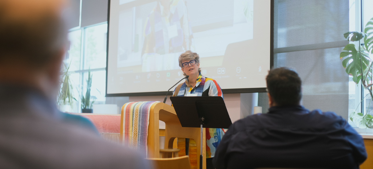 An alum preaches during United Days