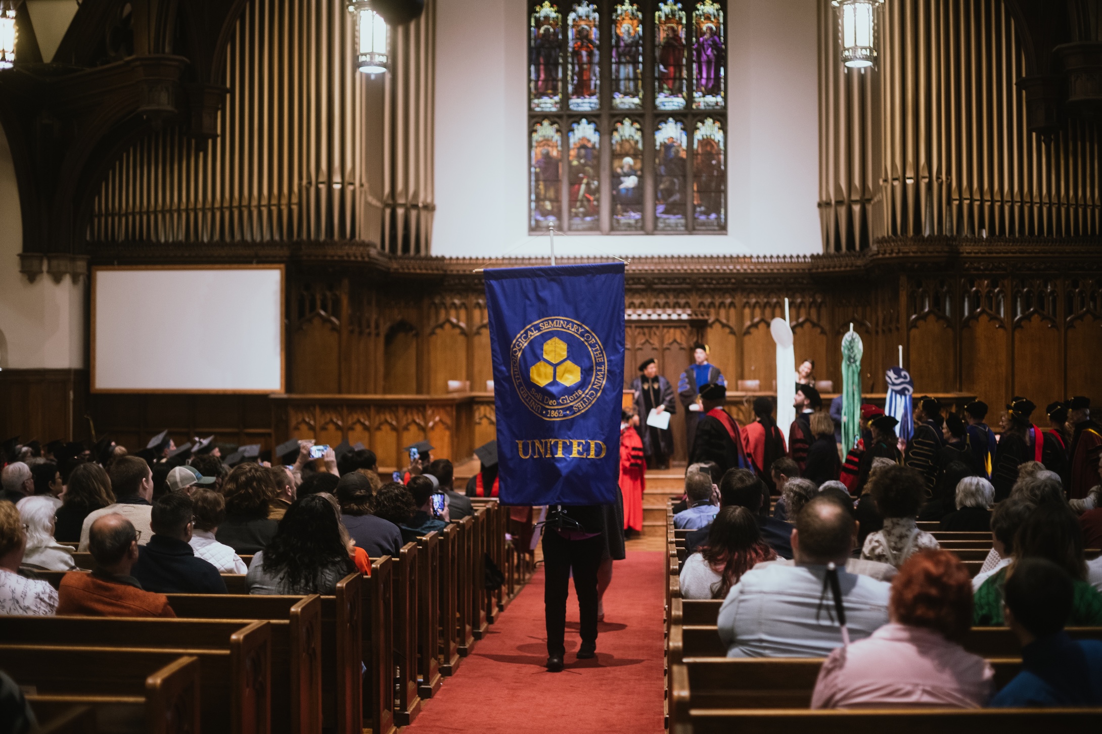 Photo of Commencement Recessional